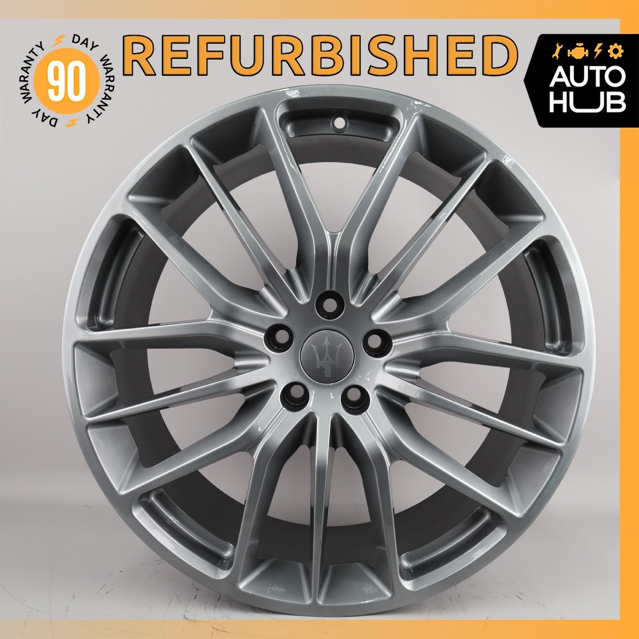 Maserati Quattroporte S Q4 M156 8.5 x 21 21" Front Wheel Rim 670011860 OEM