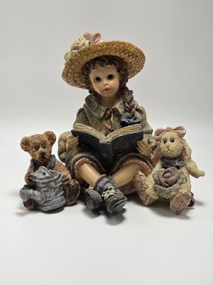 Boyds Yesterdays Child 1st Edition Julia Emmy Lou & Daphne... Garden Friends 