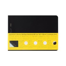 Nitoms STALOGY Notebook, B6, Squared, 365 Days Notebook, Landscape, Horizonta...