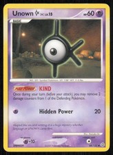 Unown [K] 68/132 Uncommon Secret Wonders Pokemon Moderately Played on eBay