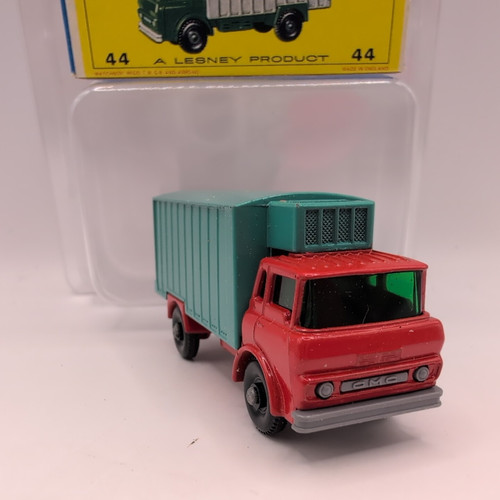 Vintage Lesney Matchbox #44 Refrigerator Truck GMC Made In England With Box Mint - Picture 4 of 7