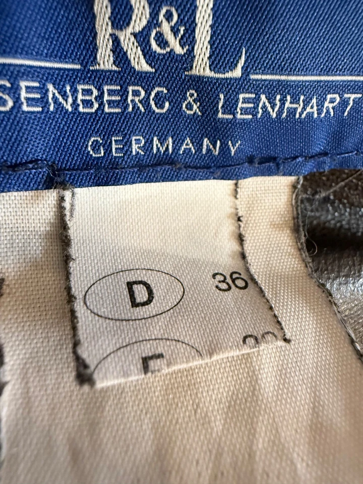 Abrigo de piel de oveja merino cordero Rosenberg R&L envejecido de colección M Penny Lane germen hippie Foto 4 de 4