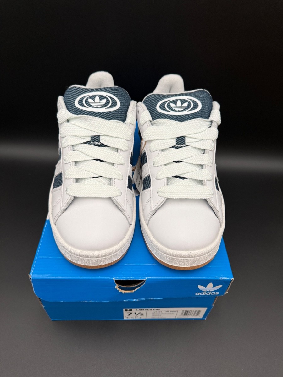 Adidas Originals Campus 00s White Night Indigo Denim Men  display picture 1