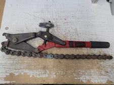 Wheeler Rex 4906 Ratchet Soil Pipe Cutter 26"Chain Needs New Drive Screw
