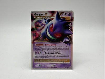 海外版ゲンガーLV.X 97/99 Platinum-Arceus Pokémon Gengar TCG LV.X Platinum Arceus Holo Ultra Rare Card 97/99