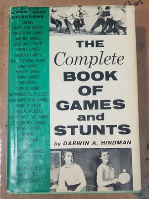 Darwin A.Hindman ''The Complete Book of Games and Stunts'' riddles, games, puzzles