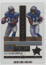 2005 Leaf Rookies & Stars Ticket Masters /1250 Kevin Jones Roy Williams #TM9 0w6