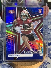 2025 Panini Rookies & Stars - Rookies Jordan James #144 True Blue /149 (RC)