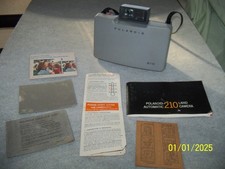 Polaroid Automatic 210 Land Camera with Original Paperwork  Manuals