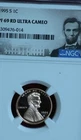 1995-S Lincoln Memorial Cent Proof — photo from another recent sale