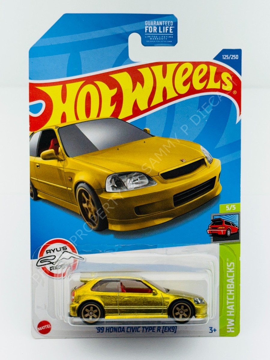 Hot Wheels 2022 SUPER Treasure Hunt '99 HONDA CIVIC TYPE R EK9 NEW