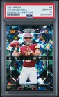 2024 Panini Prizm Jayden Daniels RC Prizmatic Green Ice #3 PSA 10 GEM MINT!