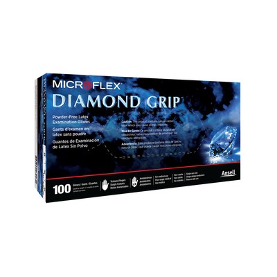 Microflex MF-300XL Diamond Grip Powder Free Latex Gloves - X-Large