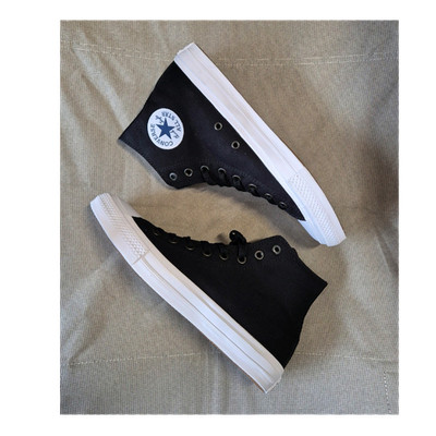 Converse Chuck Taylor II High Top Sneaker Schwarz Weiß atmungsaktiv Herren