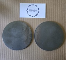 Pair of 4in Round steel Disc