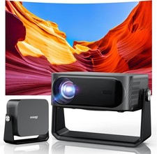 4K Outdoor Projector w Wifi  Bluetooth 2000 ANSI/Auto Focus Portable Bundle