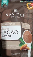 Navitas Organics Organic Cacao Powder 32 oz (2 lb)