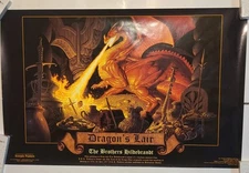 RARE SMAUG 1976 VTG DRAGON'S LAIR SCORPIO POSTER GREG TIM HILDEBRANDT BROTHERS