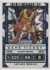 2020 Panini Contenders Draft Picks Game Ticket Green Explosion Jaylen Brown 00gy