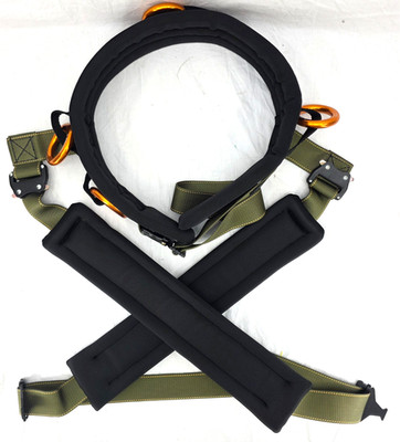 NEW Astro-Durance Olive Bungee Fitness Workout Waist Leg Harness Adult M/L