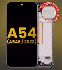 Original OLED Display Touch Screen + Frame For Samsung Galaxy A54 A546 2023