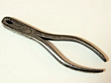 Antique Vintage C S OSBORNE & CO. 5" Gas Burner Pliers Tool, VGC