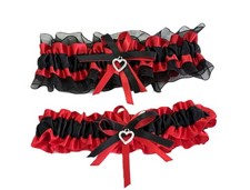 Lace Wedding Garters for Bride Pearl Stretch Prom Garter, Women Wedding Brida...