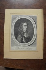 ALGERNOON SIDNEY Engraving 18th century