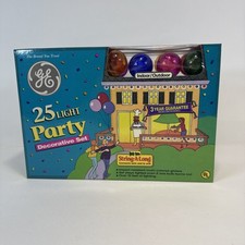 GE 25 Light Party Lights Decorative Set 15 Feet Indoor/outdoor Incandescent