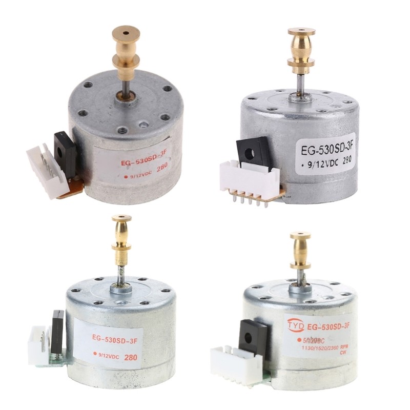EG530SD-3F DC5-12V DC Motor Turntable Vinyl Record Players Part