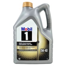 5l Mobil 1 FS 0W40 Motoröl MB 229.3, MB 229.5, VW50200, VW50500, Porsche A40