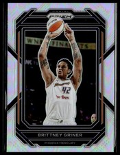 2023 Panini WNBA Prizm 57 Brittney Griner Phoenix Mercury Silver