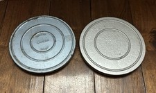 2 Vintage Metal 7 Film Reel Containers Only No Film Reels 1 Vazis Camera Shop