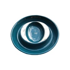 alter Orient Line Porzellan Teller Aschenbecher Ashtray Museum Grün Gold Gresley