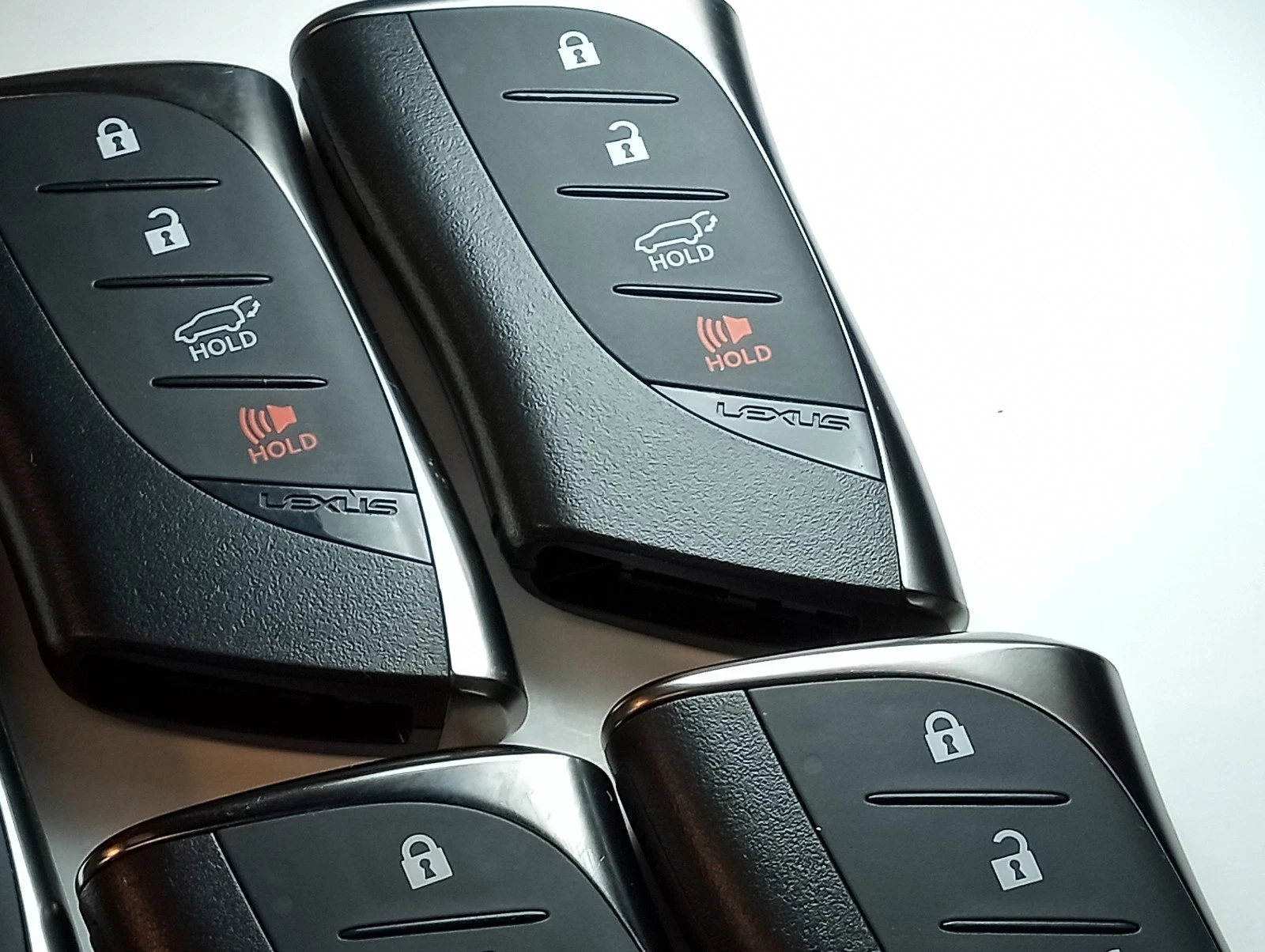 LOT OF 5 OEM LEXUS SMART KEY FOB REMOTES HYQ14FLC 4 BUTTONS image 5
