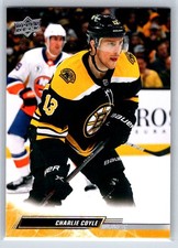 2022 Upper Deck #13 Charlie Coyle Boston Bruins