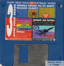 Amiga Power Issue 21, Coverdisk 21, 3 Great Demos, Commodore Amiga - Floppy