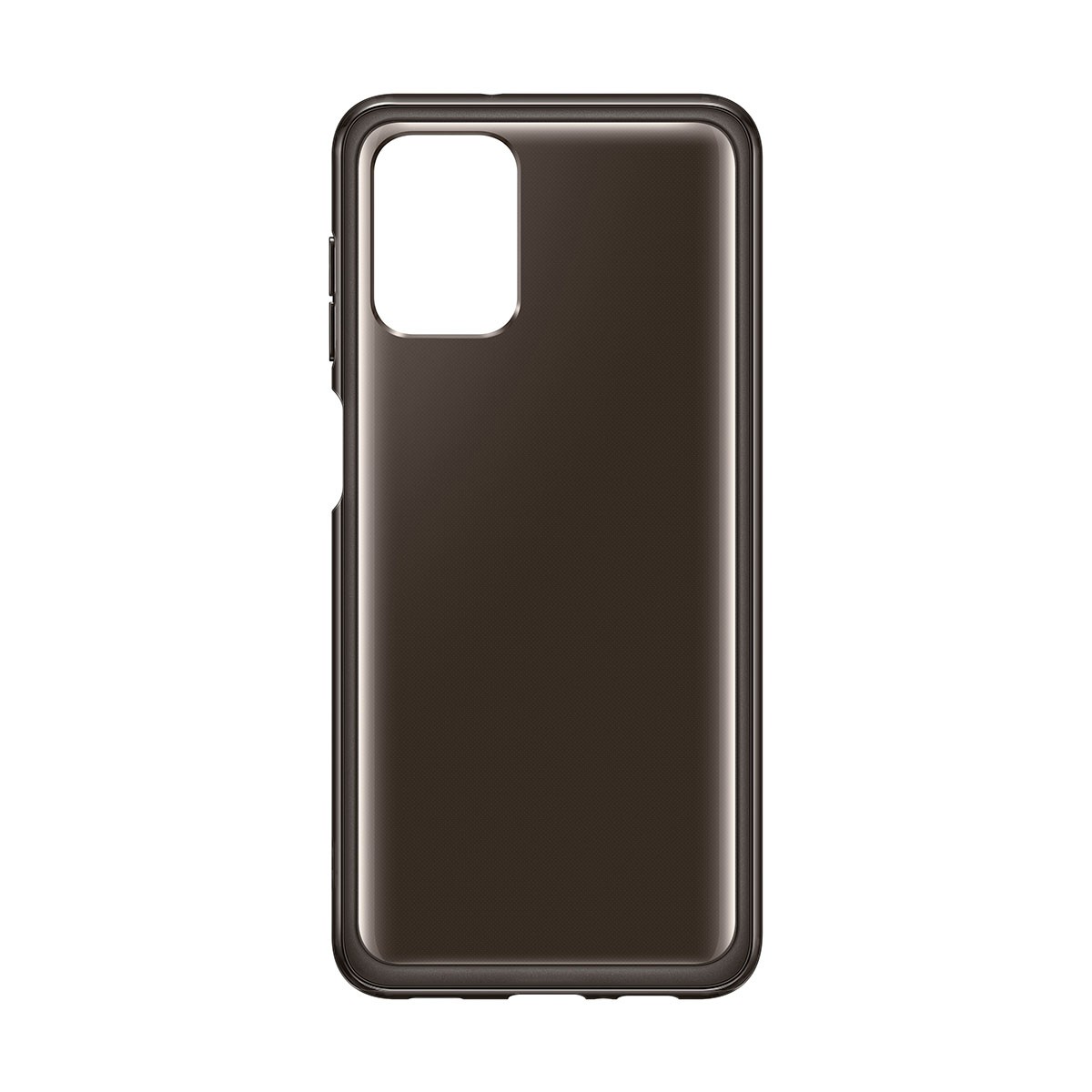 Coque Galaxy A12 souple noire et ultra-fine compatible avec charge sans fil