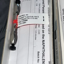 Phenomenex Kinetex  00B-4601-Y0 HPLC Column 50 x 3.0 mm 5 um Particle 5701-0091