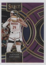 2024 Select WNBA Premier Level Purple Prizm /149 Aaliyah Edwards Rookie RC 1p03