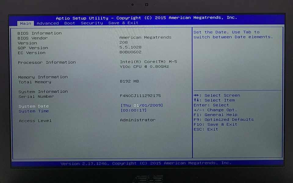 Portátil ASUS ZenBook UX305F 13,3" Intel M-5Y10c 8 GB RAM SIN HD/OS (FL) Foto 2 de 4
