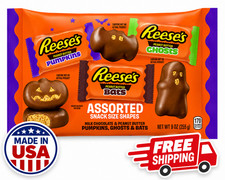 Reeses Assorted Milk Chocolate Snack Size Peanut Butter Shapes Halloween Candy Reeses Assorted Milk Chocolate Snack Size Peanut Butter Shapes Halloween Candy