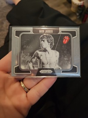 THE ROLLING STONES 2025 Panini Prizm MICK JAGGER #55 PACK FRESH Silver Base 