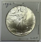 1986-P Walking Liberty Silver Dollar - Uncirculated - 1 Oz. Fine Silver