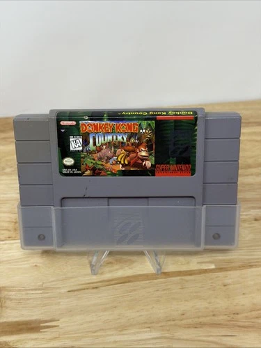 Nintendo Donkey Kong Country SNES Authentic Cartridge Tested
