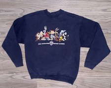 Vintage Warner Bros Looney Tunes Crewneck Sweatshirt Men  s Size XL USA 90  s