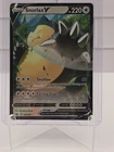 ULTRA RARE Snorlax V 141/202 Pokemon Sword Shield Holographic Holo Foil