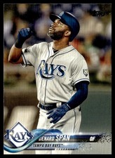 2018 Topps Denard Span Tampa Bay Rays #553