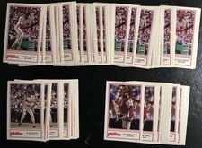 1985 Phillies Cigna Police Huge Lot of 181 Cards (see description for details)