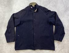 Vintage 1960s Sager Glove Corporation Safety Work Wear Shirt Jacket Size 44